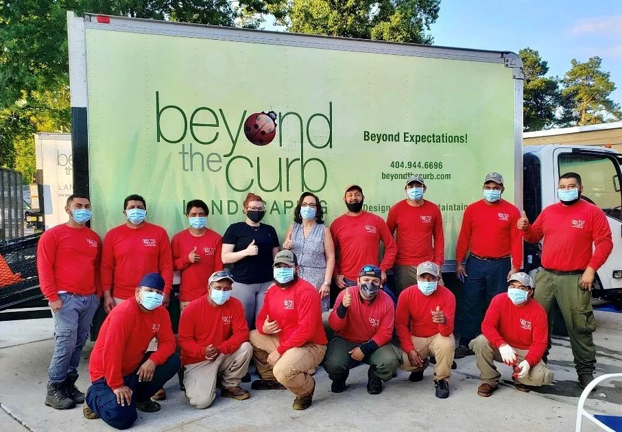Professional outdoor landscaping experts serving Atlanta, GA - Beyond the Curb Landscaping