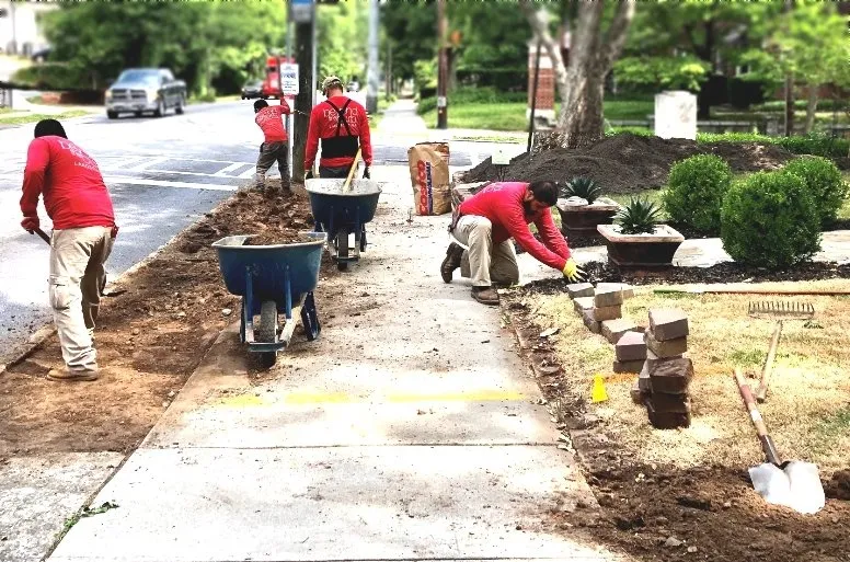 Top-rated landscape installation experts serving Atlanta, GA - Beyond the Curb Landscaping