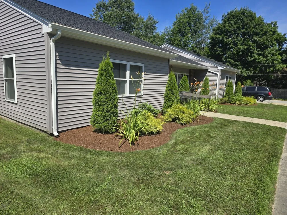 Affordable lawn mowing service with custom design in Seekonk, MA by Beyond The Roots Landscape & Tree Care