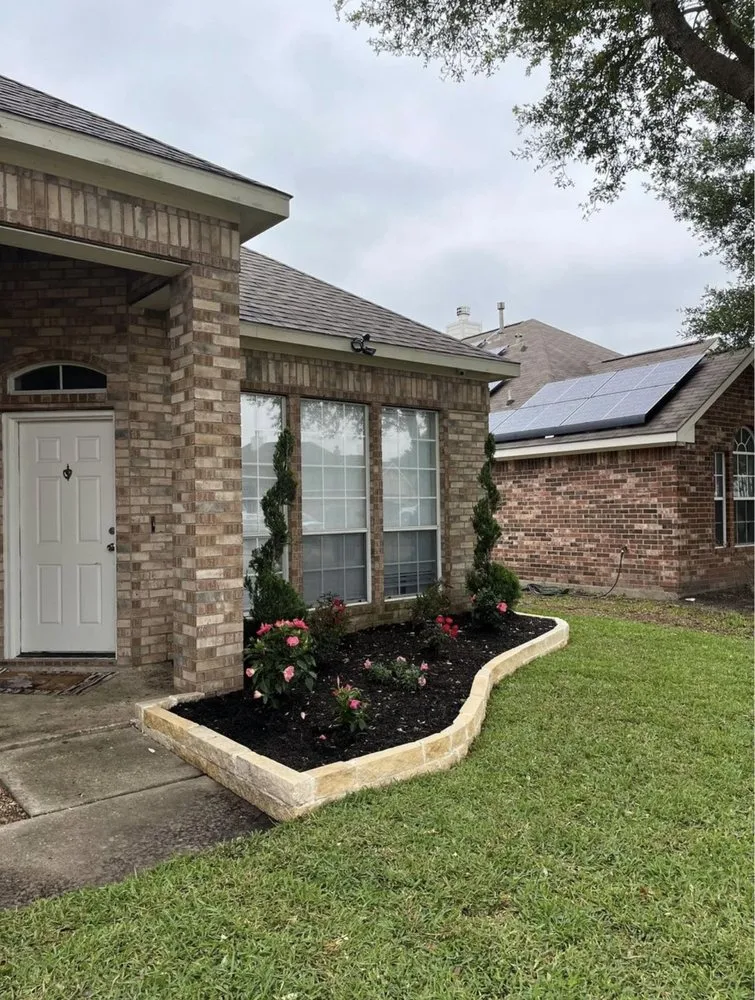 Reliable outdoor landscaping in Houston, TX by Bezuz Lawn & Landscaping