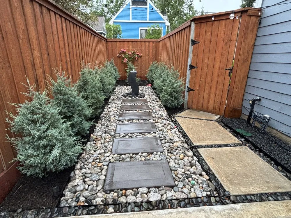 Reliable lawn mowing service for beautiful yards in Houston, TX by Bezuz Lawn & Landscaping