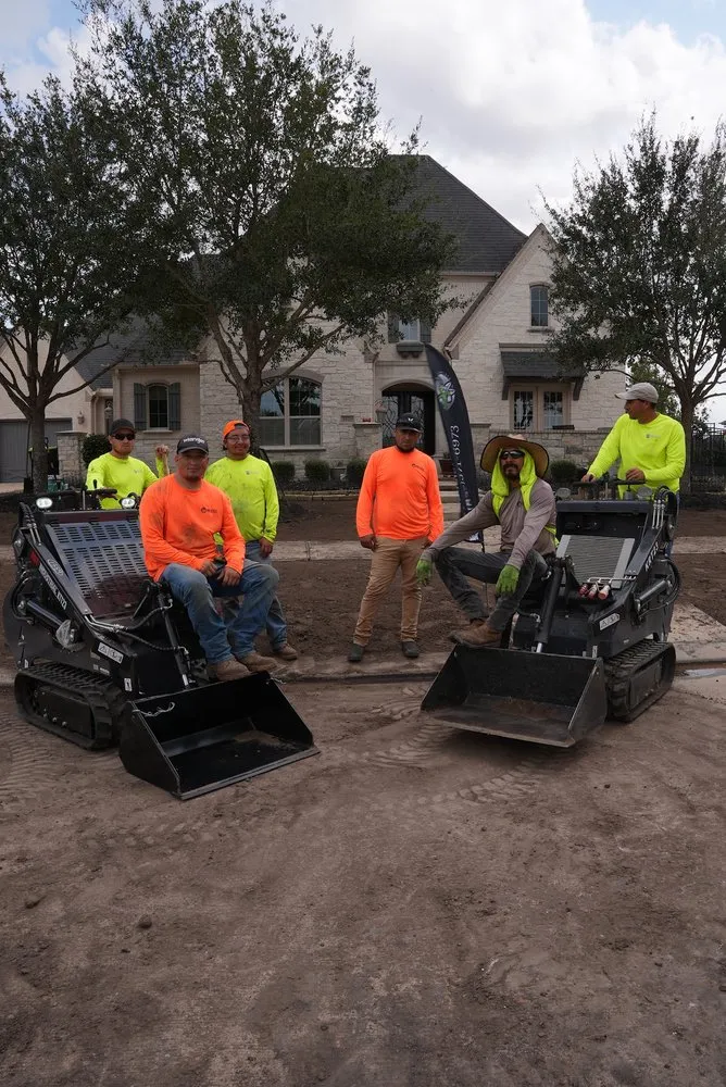 Local landscape installation in Houston, TX - Bezuz Lawn & Landscaping