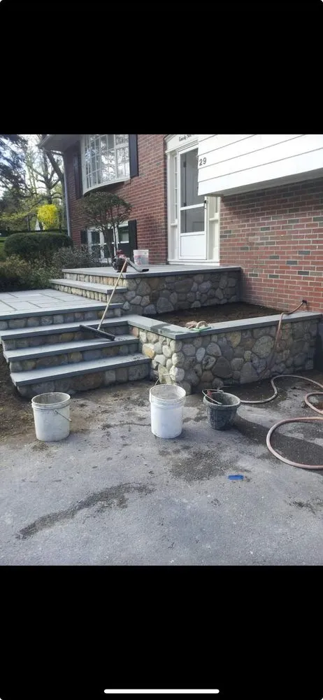 Expert residential landscaping experts serving Waltham, MA - B&F construction and landscaping