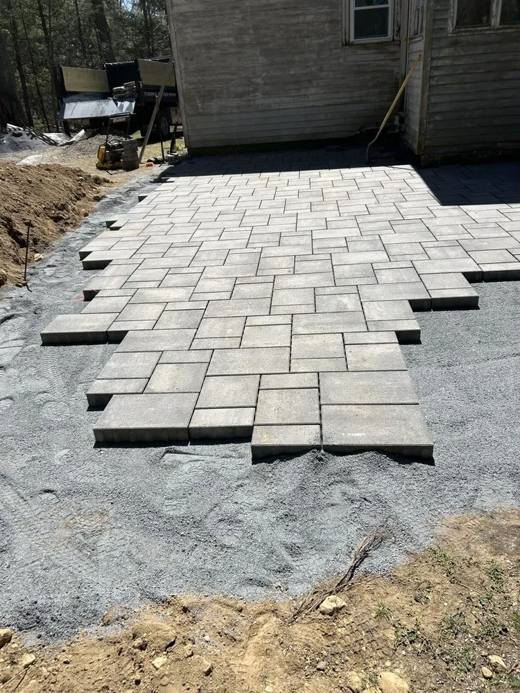 Affordable landscape installation in Waltham, MA by B&F construction and landscaping