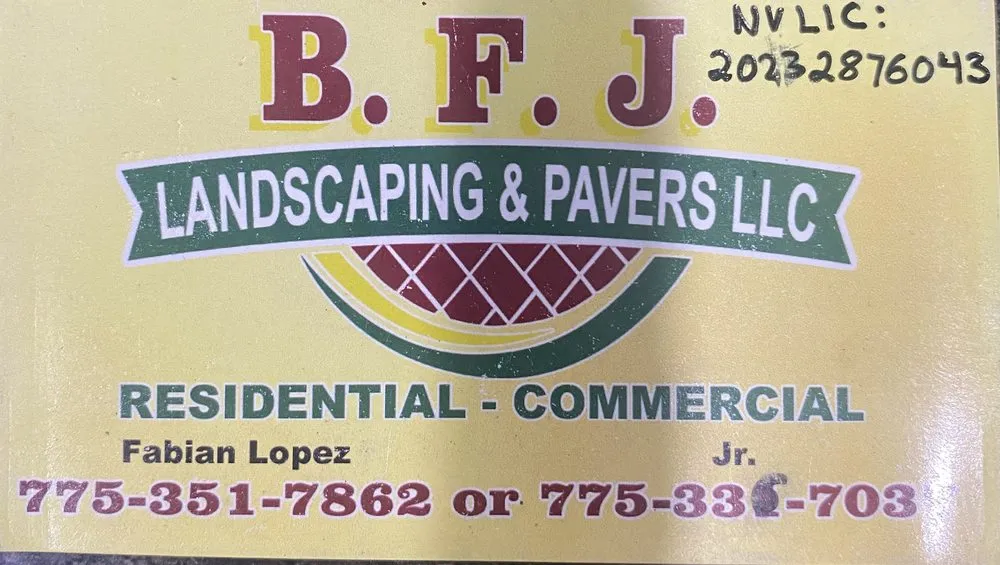 Expert residential landscaping in Sparks, NV - B.F.J Landscaping & Pavers
