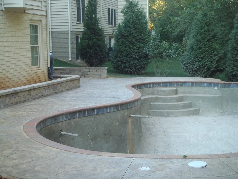 Professional yard maintenance with custom design across Hampstead, MD - B&G Concrete