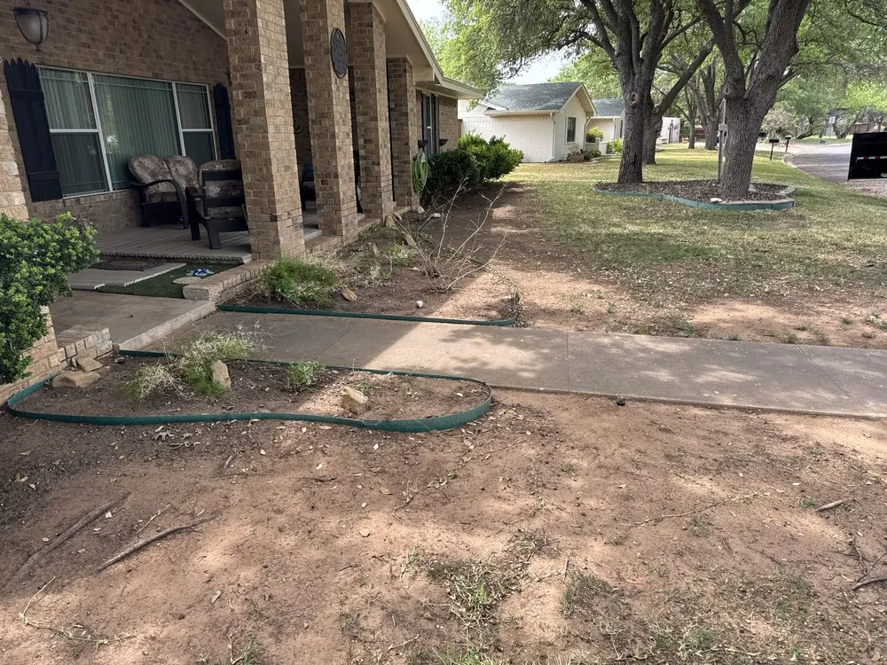 Affordable yard cleanup service in San Angelo, TX - BG Fence and Lawn