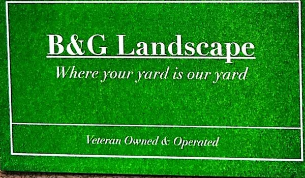 B&G Landscape Logo