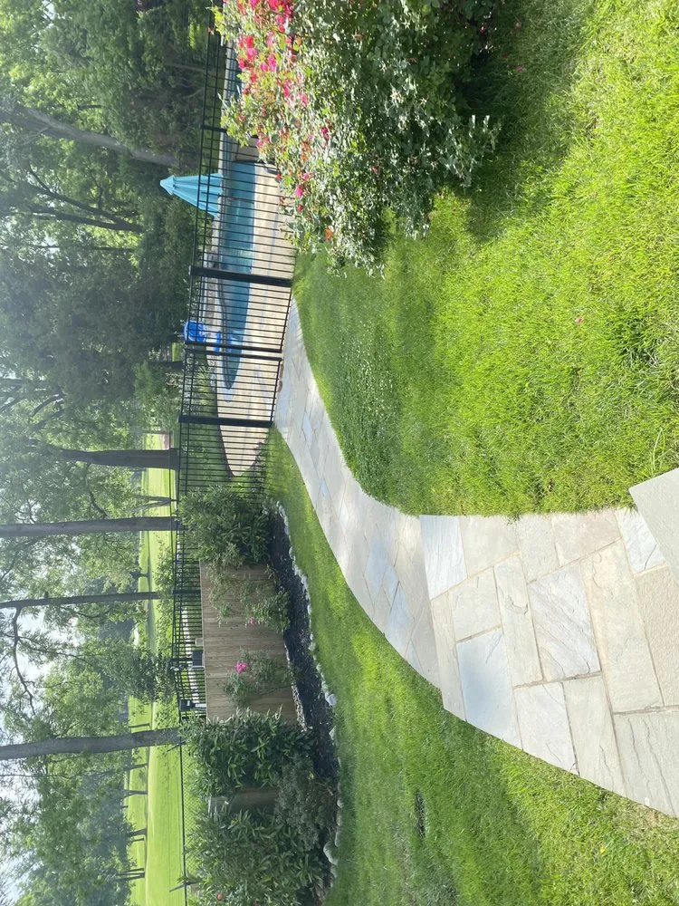 Custom landscape design near you in Falls Church, VA by B&G Landscaping