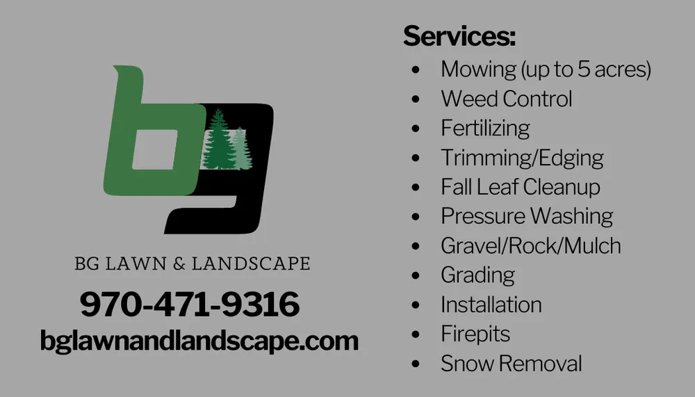 Custom landscaping services in Elizabeth, CO - BG Lawn & Landscape