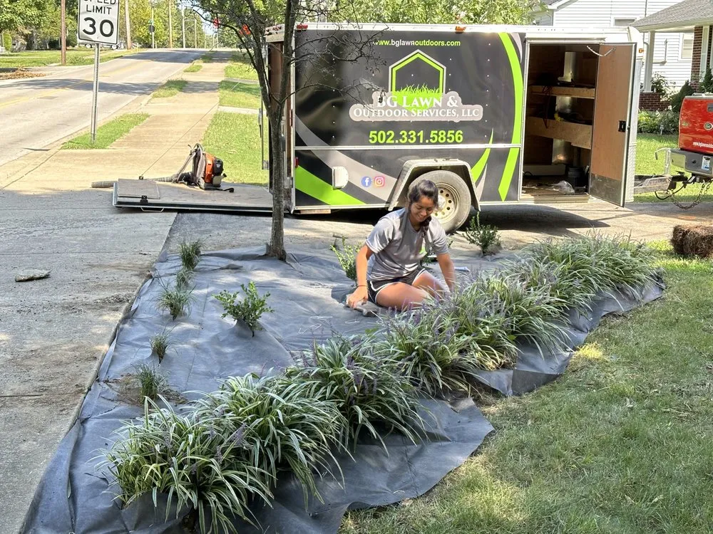 Custom landscape design in Bowling Green, KY - BG Lawn & Outdoor Services