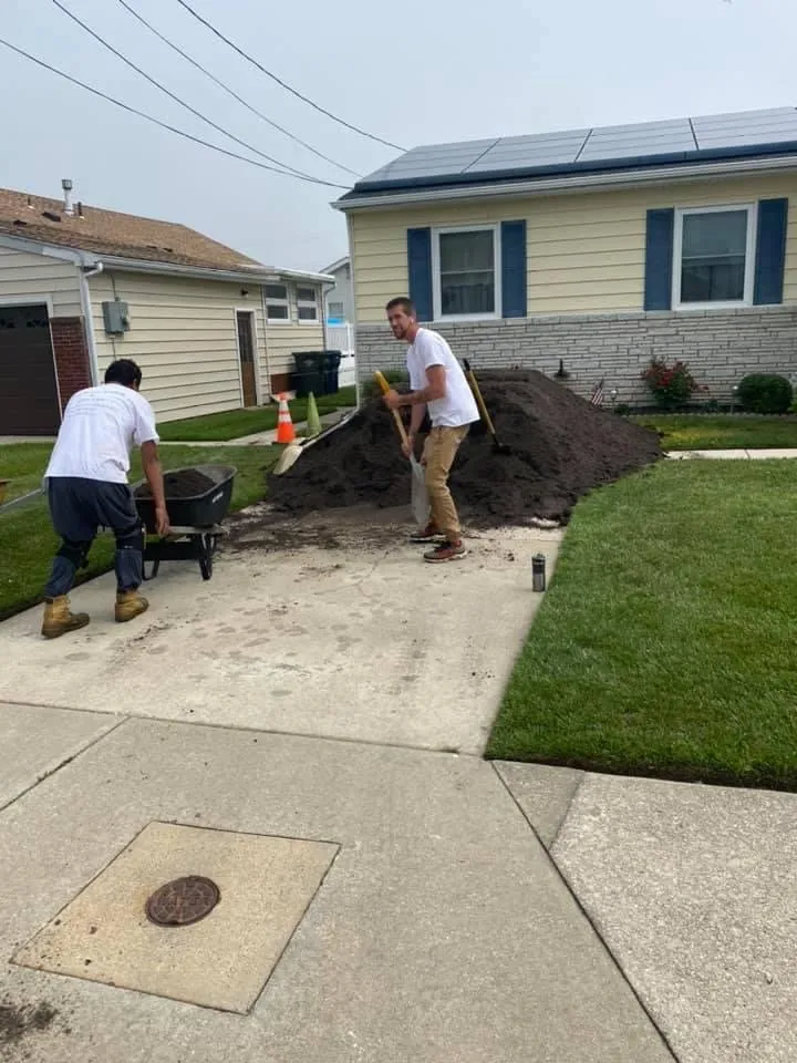 Trusted outdoor landscaping with custom design in Egg Harbor City, NJ by B&G Property Management