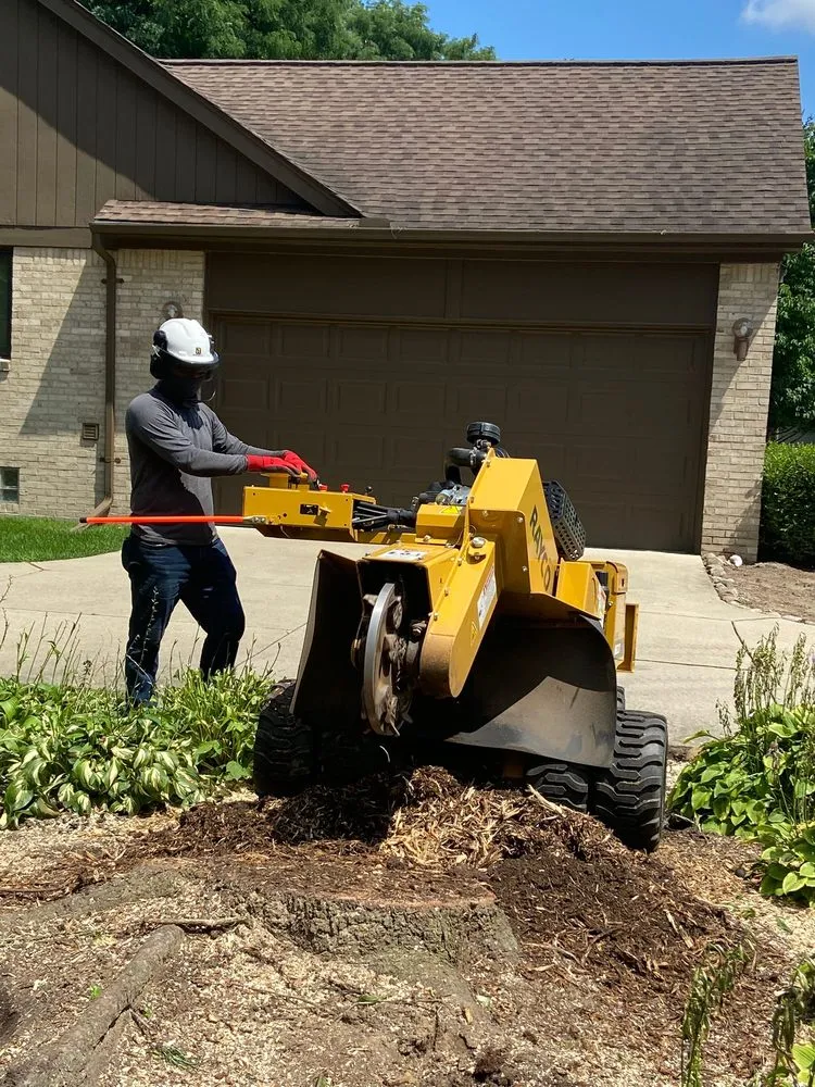 Professional garden landscaping for homes across Auburn Hills, MI - BG Stump Grinder