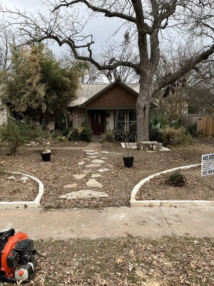 Trusted landscape design for year-round maintenance in Austin, TX by BGE services