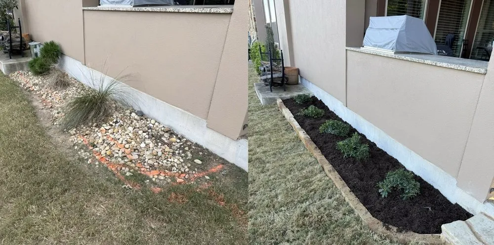 Affordable residential landscaping in Austin, TX by BGE services