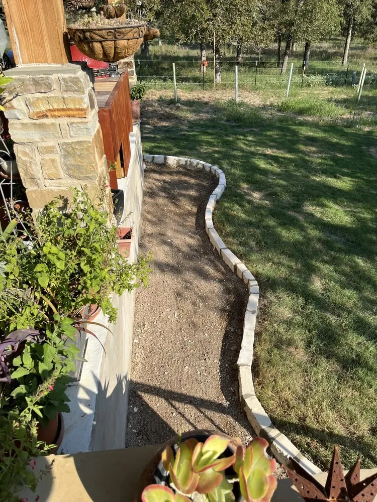 Local yard cleanup service with custom design across Austin, TX - BGE services