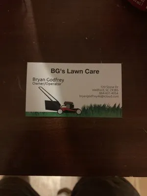 BG's Lawn Care Logo