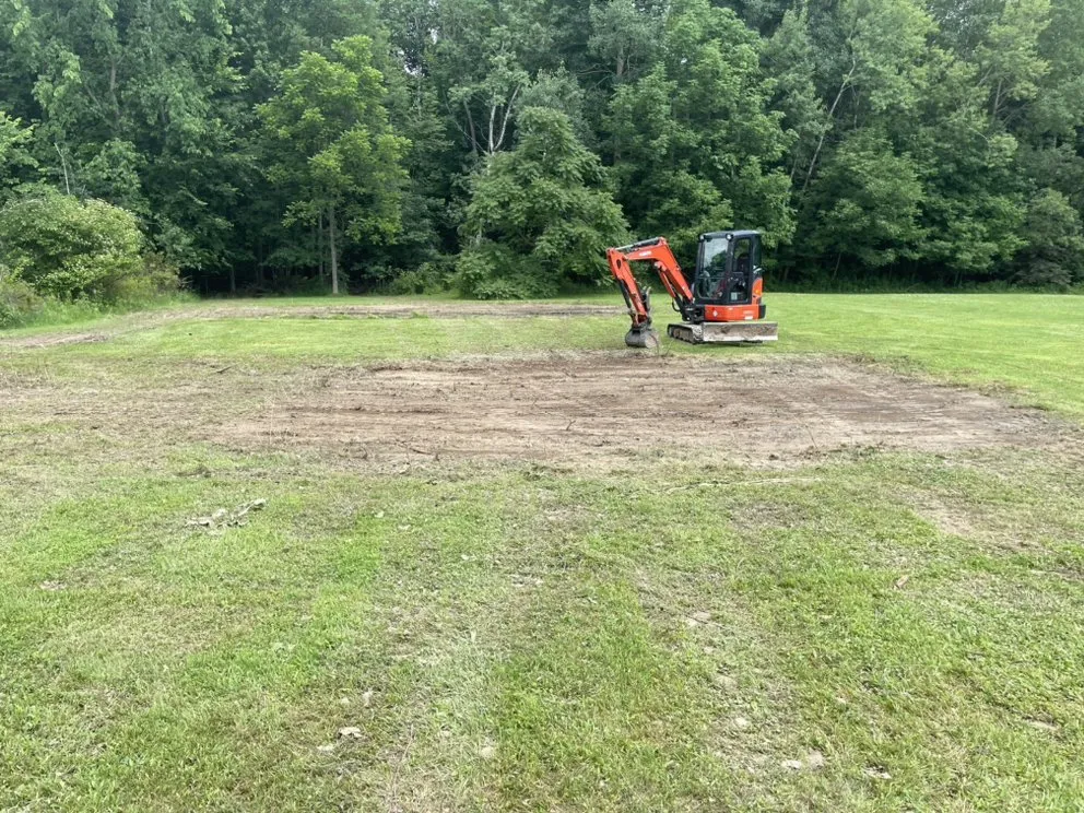Expert yard maintenance in Andover, OH by B.H. Groundworks