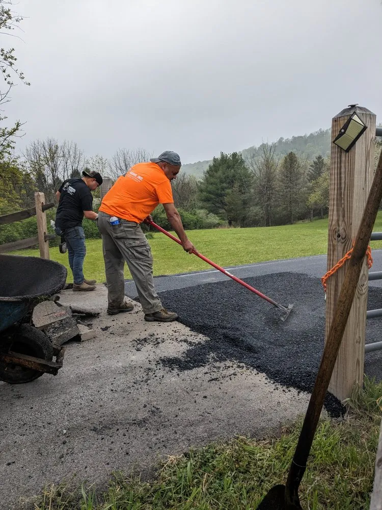 Local landscape installation in Wind Gap, PA - BH Paving