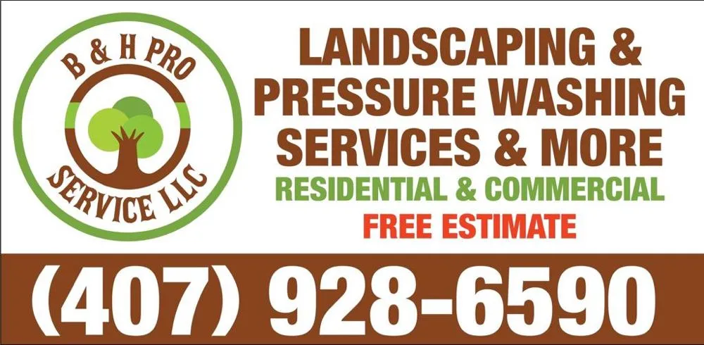 Trusted yard cleanup service near you across Orlando, FL - B&H Pro Service