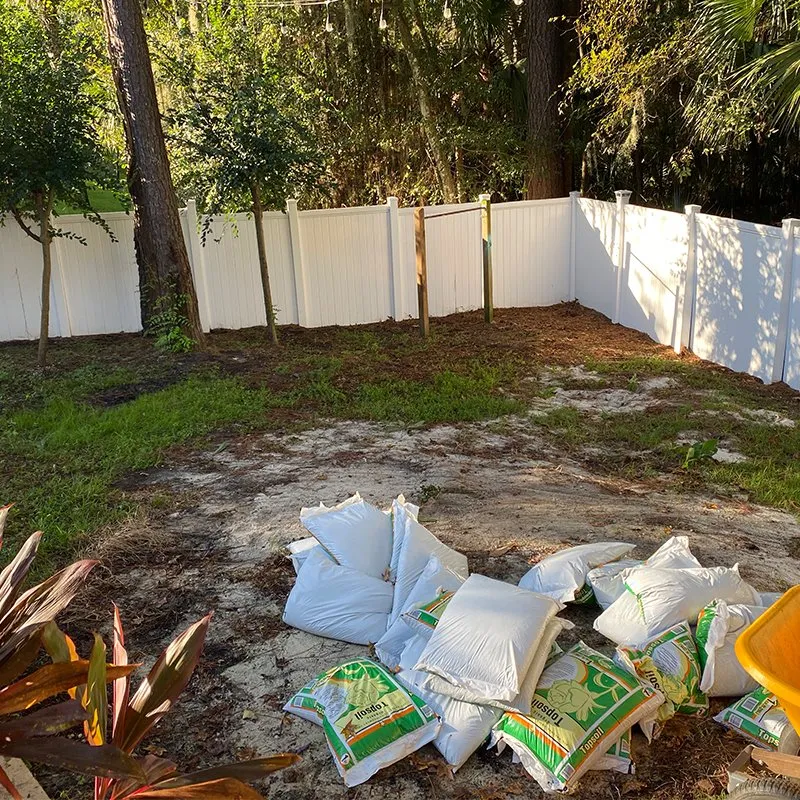 Custom residential landscaping in Gainesville, FL by Bhild