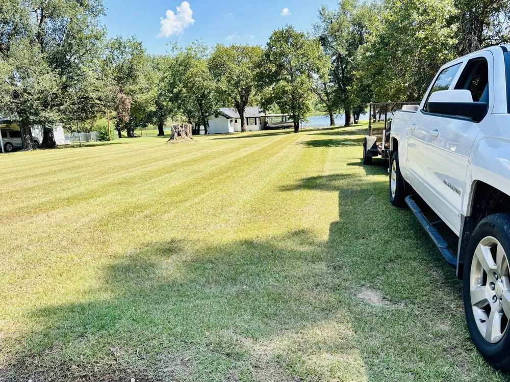 Professional landscape installation for homes across Teague, TX - Bi-Stone Services