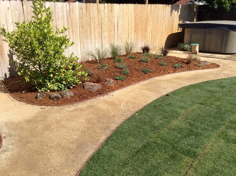 Affordable landscape installation in West Sacramento, CA by Bianca's Landscape and Design