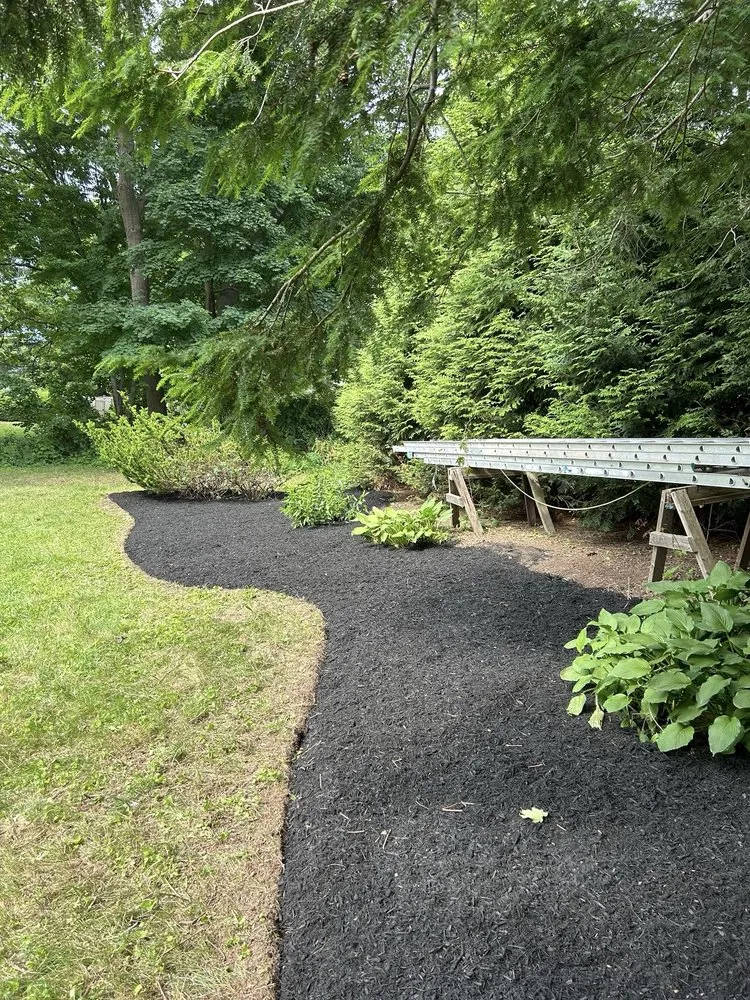 Expert landscape design for beautiful yards in Natick, MA by Bianchi Landscape