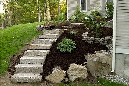 Trusted garden landscaping in Cape Neddick, ME by Bibb Rock Landscaping
