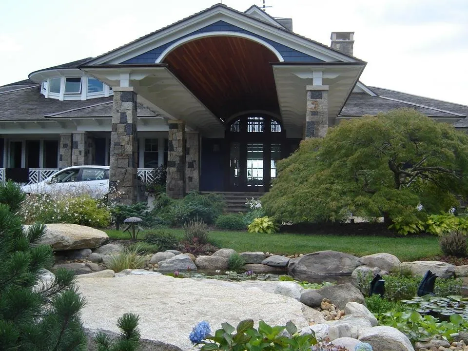 Trusted lawn mowing service with custom design across Cape Neddick, ME - Bibb Rock Landscaping