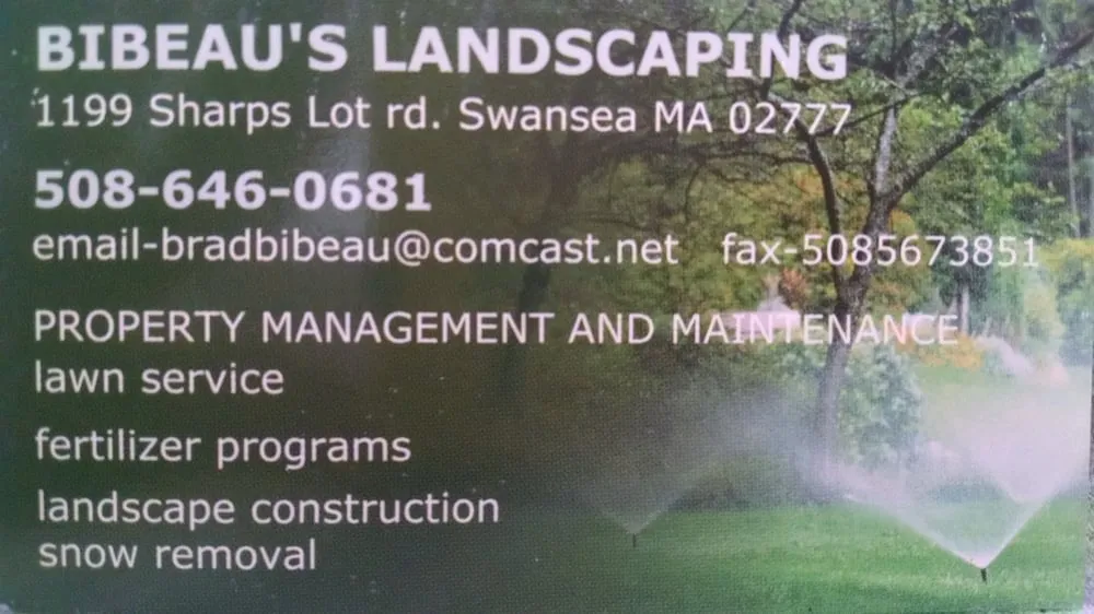 Top-rated yard maintenance with custom design in Swansea, MA by Bibeau's Landscaping