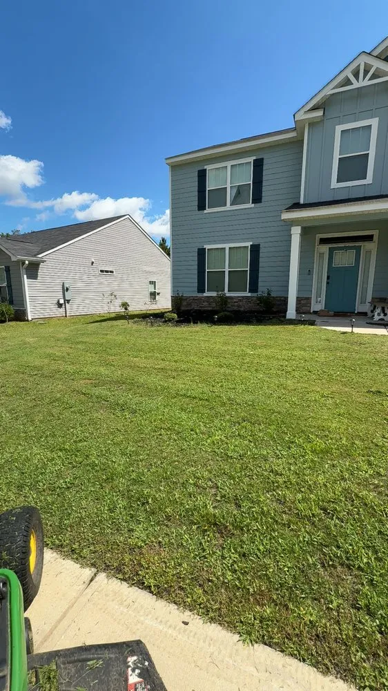 Local yard cleanup service for residential properties across Johnston, SC - Bibkins Landscaping