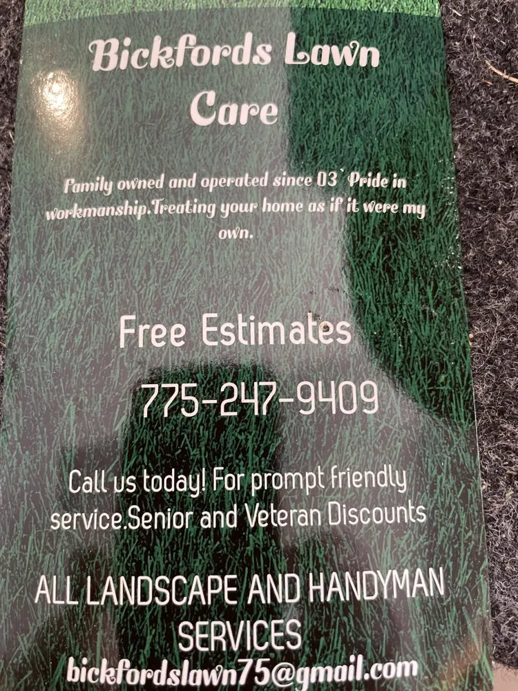 Top-rated lawn mowing service for homes across Reno, NV - Bickfords Lawn Care