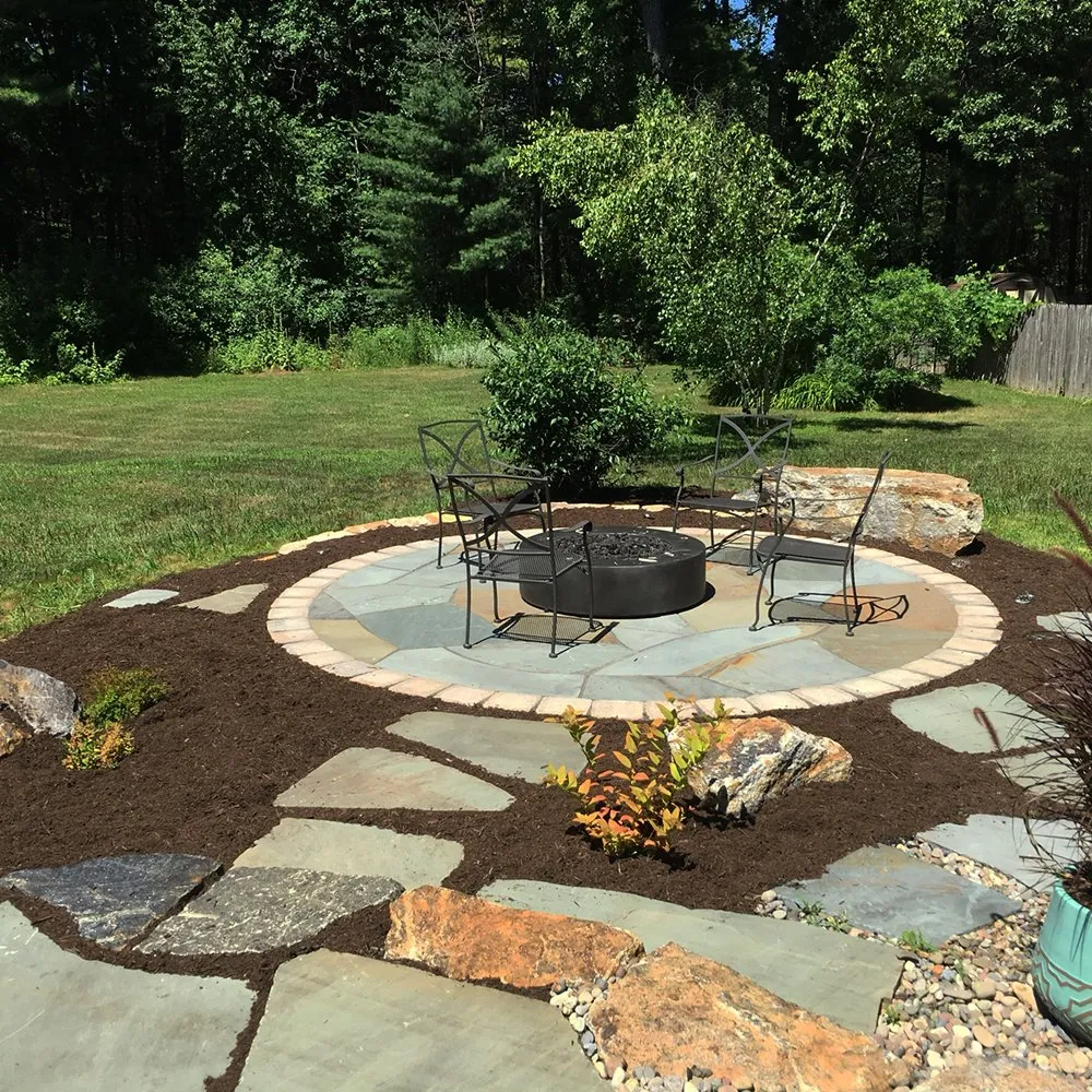 Custom outdoor landscaping for outdoor upgrades across Saratoga Springs, NY - Bickley Lawn Services