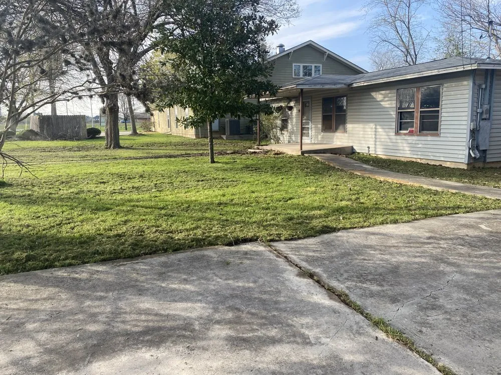 Professional garden landscaping for residential properties in Maxwell, TX by Biff