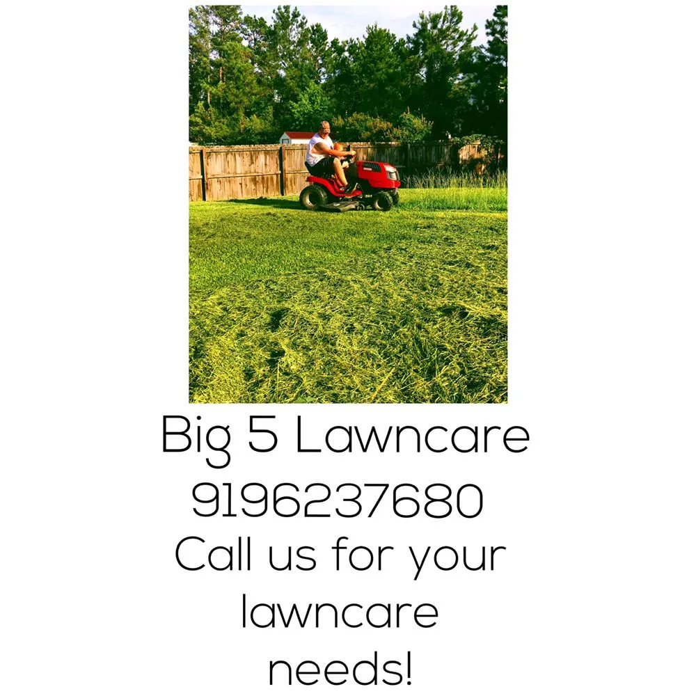 Reliable residential landscaping for homes in Jacksonville, NC by Big 5 Lawncare