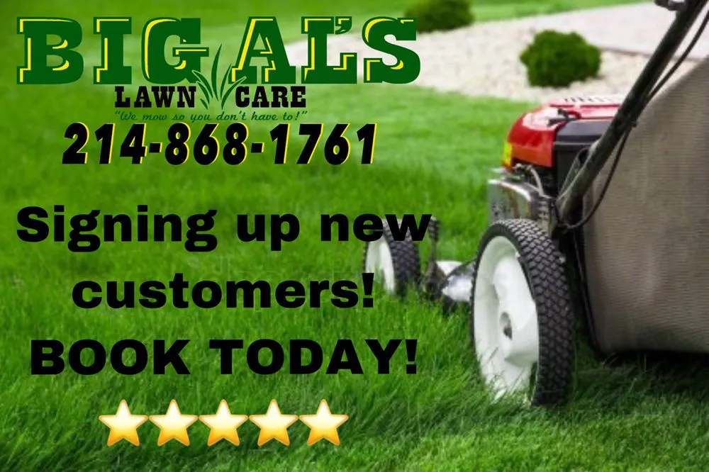 Local outdoor landscaping experts serving Arlington, TX - Big Al's Lawn Care