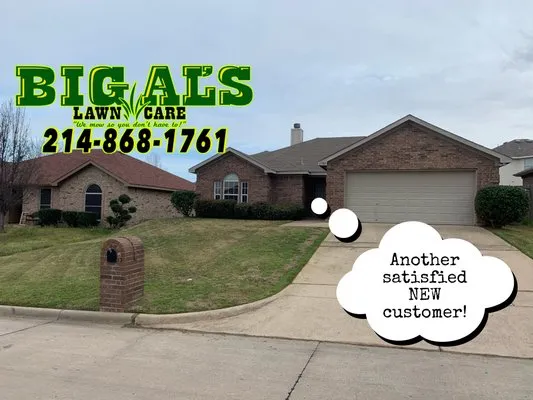 Big Al's Lawn Care Logo