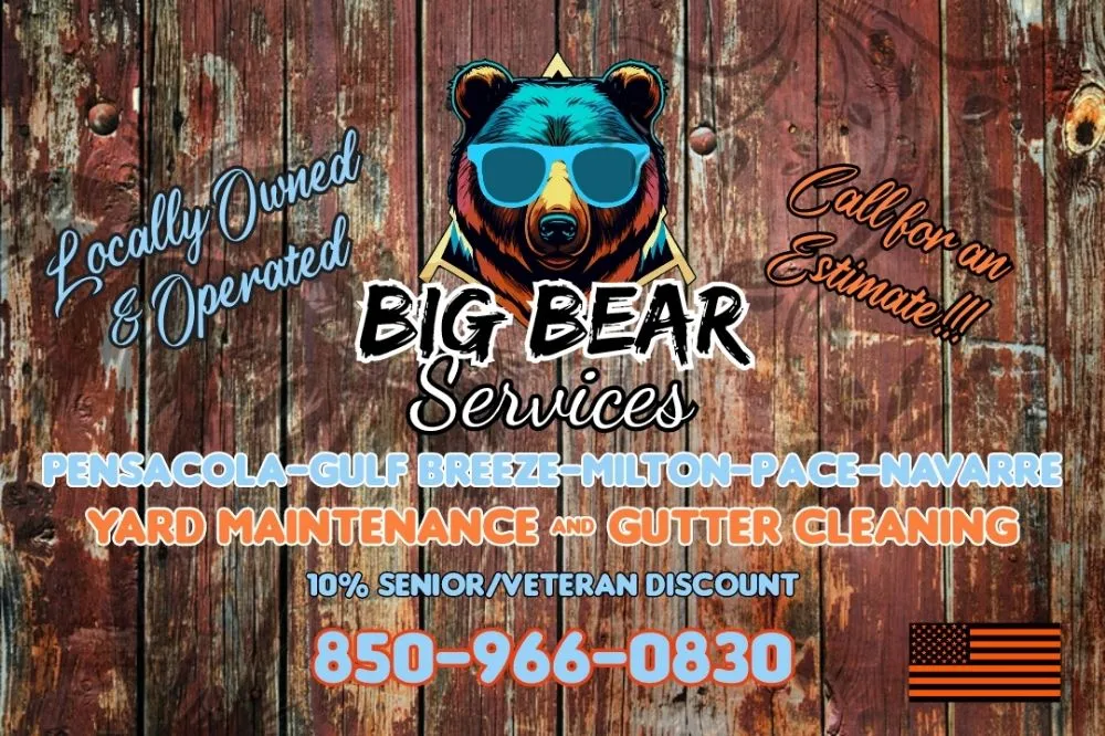 Expert outdoor landscaping for outdoor upgrades across Pensacola, FL - Big Bear Services