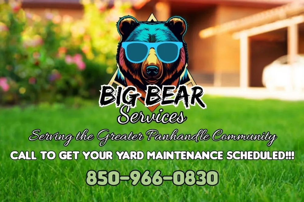 Custom lawn care service in Pensacola, FL by Big Bear Services