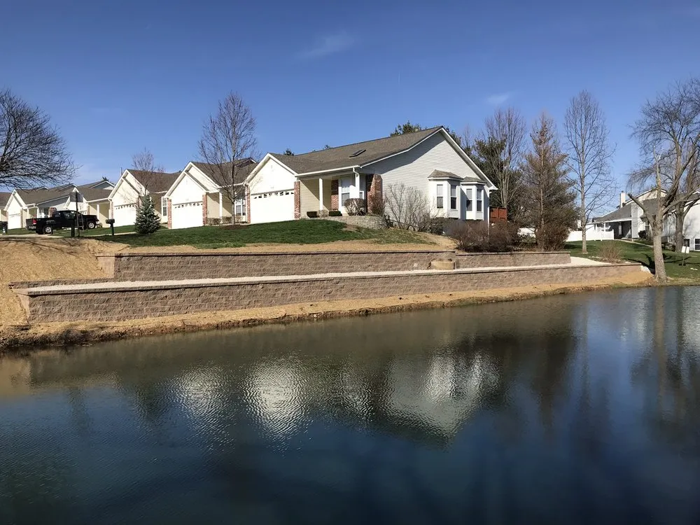 Expert lawn care service with custom design in Kirkwood, MO by Big Bend Landscaping