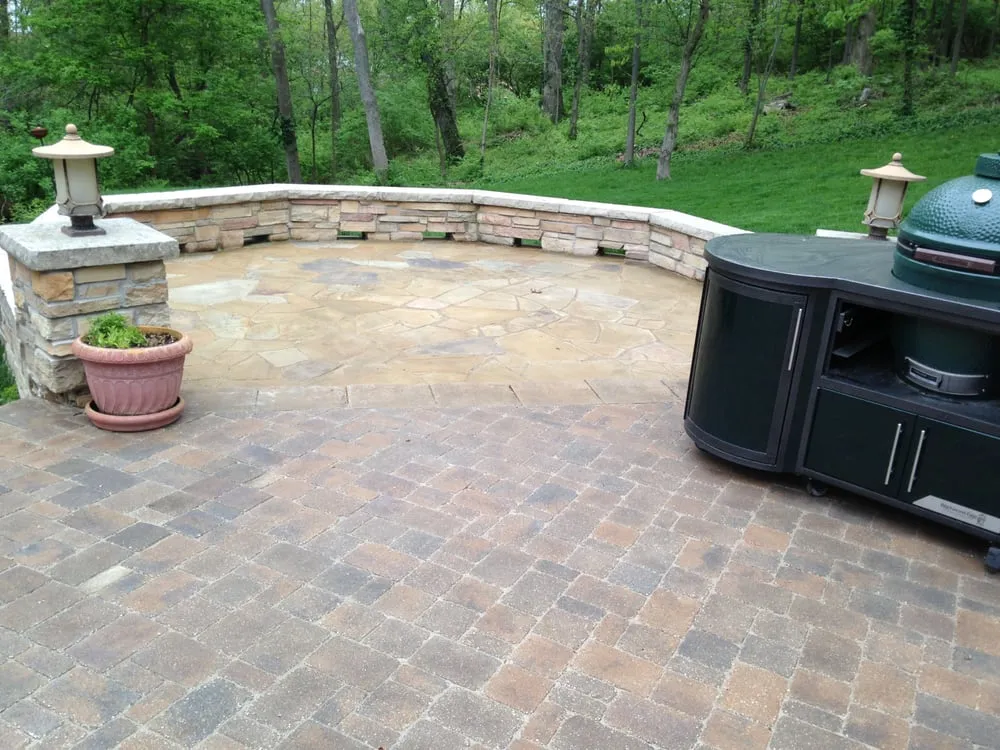 Affordable lawn care service with custom design in Kirkwood, MO by Big Bend Landscaping