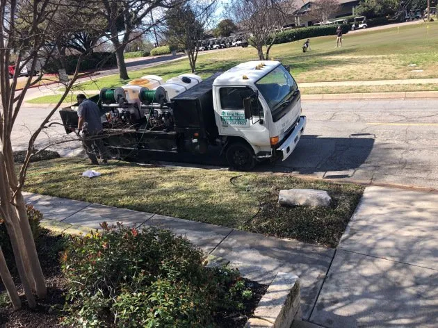 Affordable lawn mowing service in Dallas, TX by Big Bird Tree Service