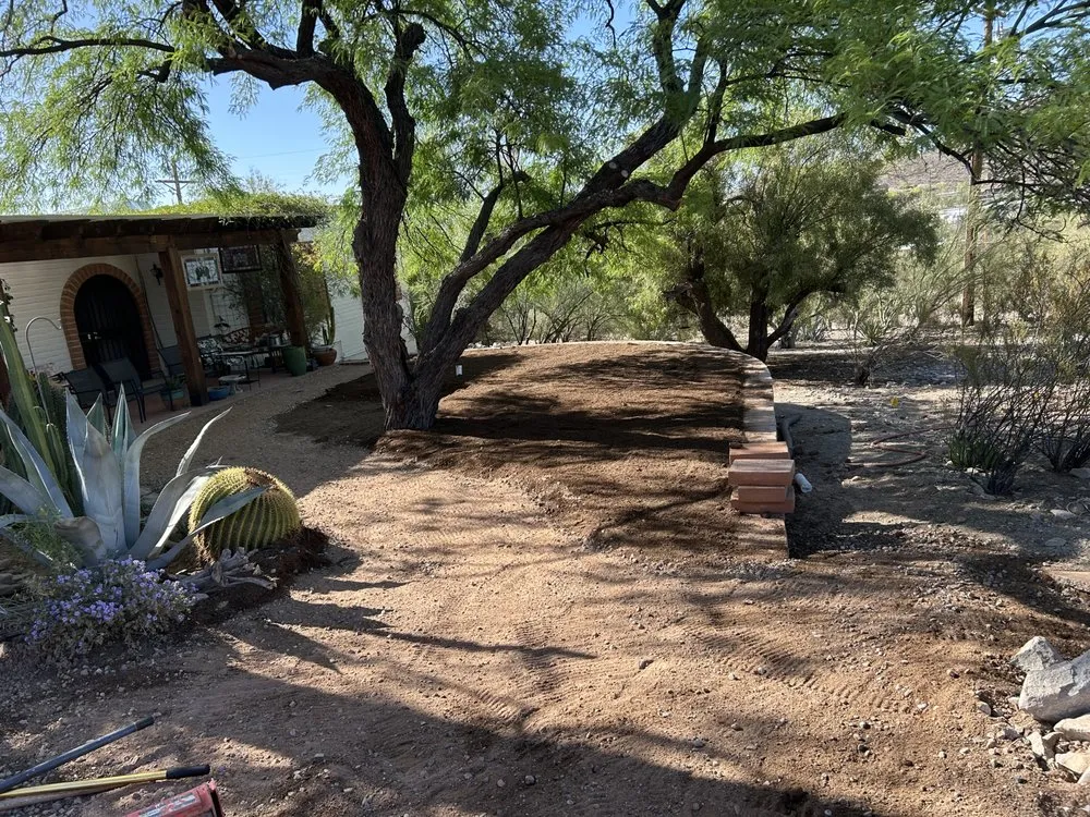 Trusted landscape installation in Marana, AZ - Big Bobs Dirt Work