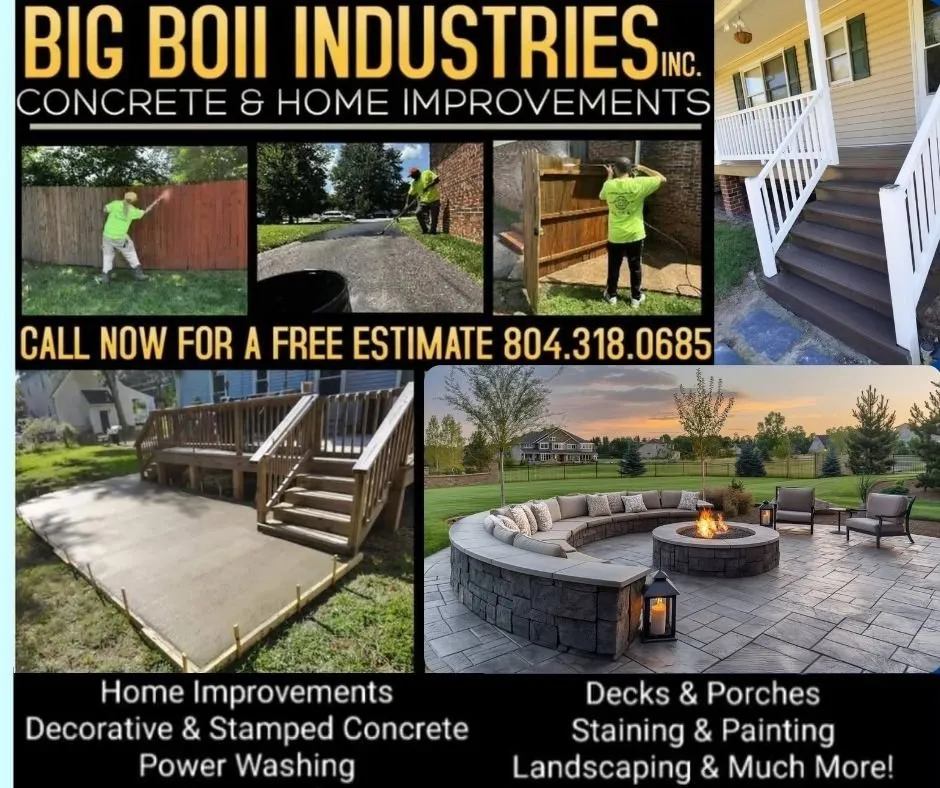 Trusted yard maintenance near you in Dinwiddie, VA by Big Boii Industries