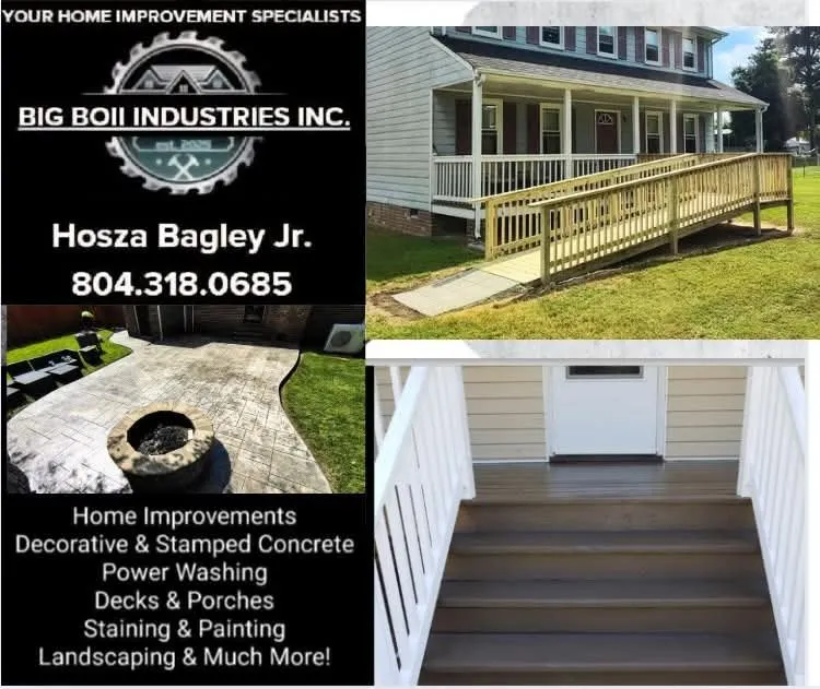 Expert residential landscaping for residential properties in Dinwiddie, VA by Big Boii Industries