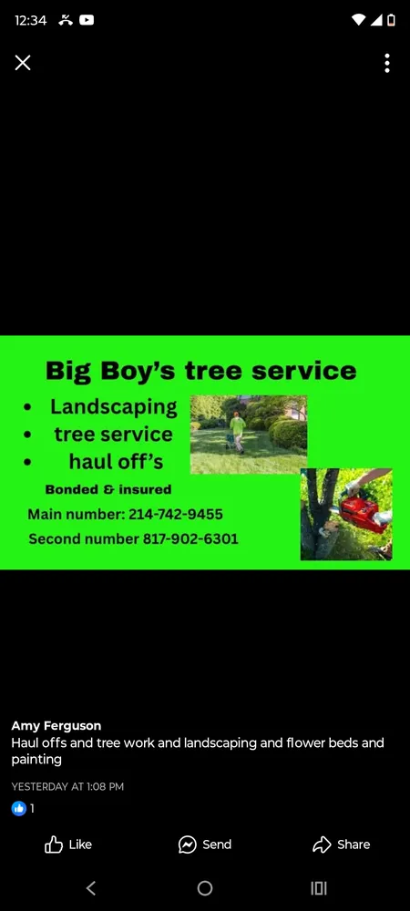 Trusted landscape installation experts serving Haltom City, TX - Big Boys Landscaping