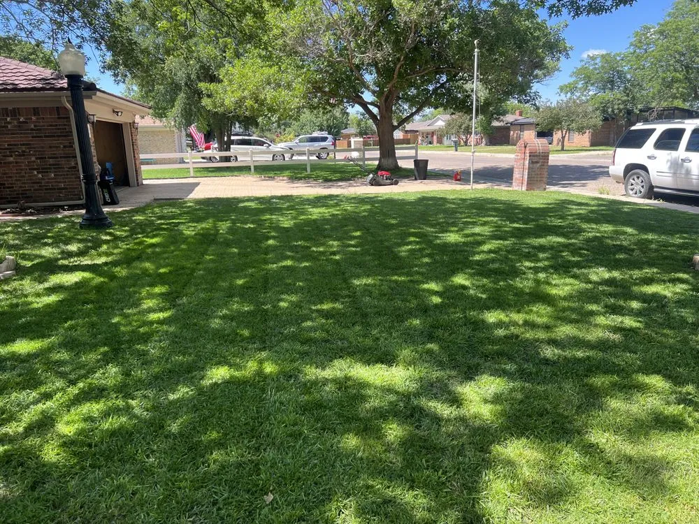 Local landscape design for beautiful yards in Amarillo, TX by Big Boys Lawn Care & Cleaning