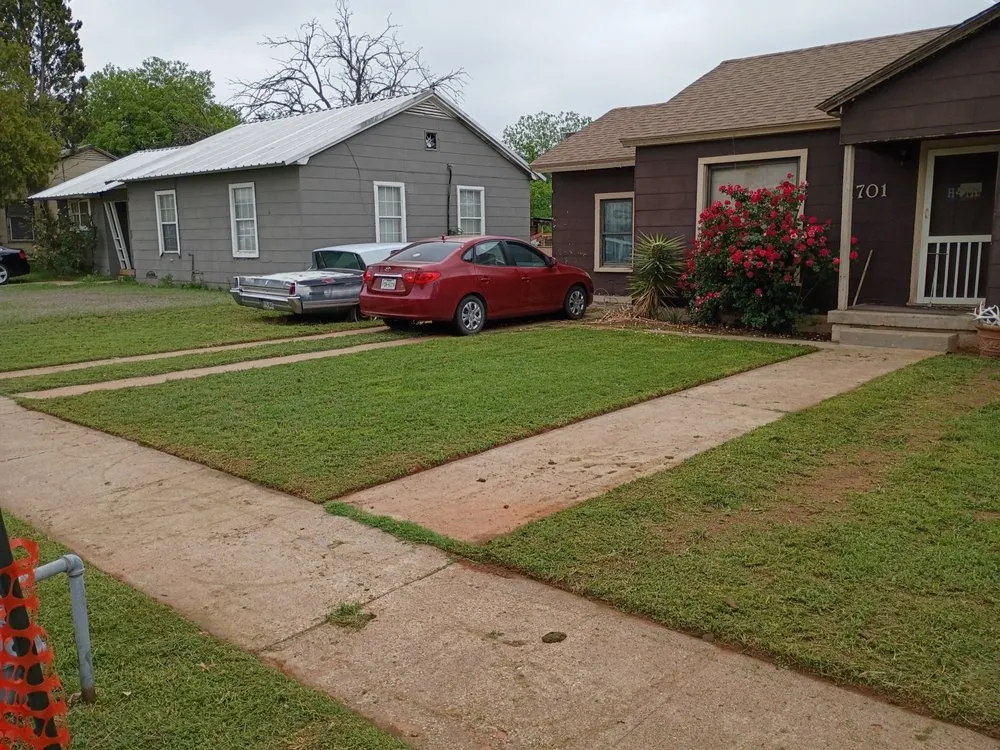Reliable landscape design in Sweetwater, TX by Big Bro's Lawn Care