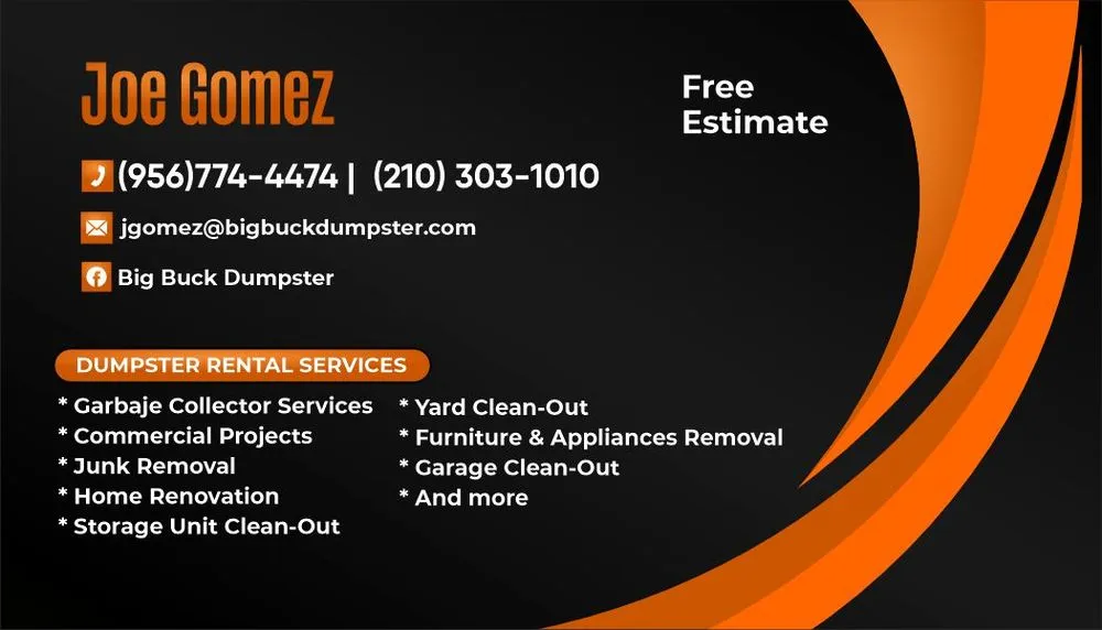 Top-rated outdoor landscaping in Laredo, TX by Big Buck Dumpster